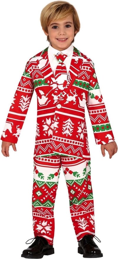 Fiestas Guirca - Kostuum Kerstdecoratie kinderen 5-6 jaar