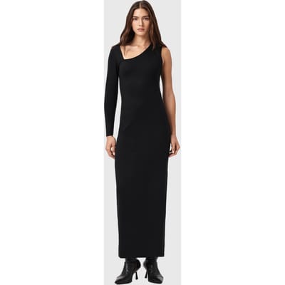 AllSaints Ari Dress Black Taglia: 2 | Maxi abiti Outlet | Donna | Nero