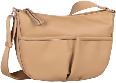 TOM TAILOR schoudertas Jelena Cross Bag Camel Lichtbruin