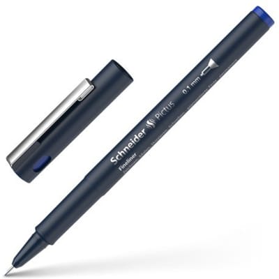 Schneider fineliner - Pictus - lijnbreedte 0,1mm - blauw - S-197103