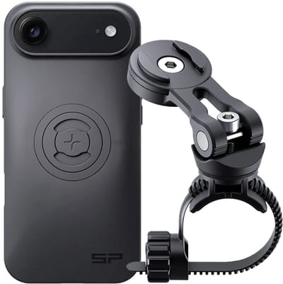 SP-Connect Bike Bundle - Geschikt voor iPhone 17 Air - Complete Weerbestendige Fietshouder bestaande uit Universal Bike Mount en Phone Case