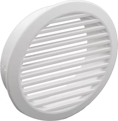 WEHA schoepenrooster Ø40mm kunststof - wit (20210140)