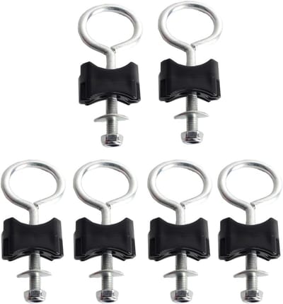 Trampoline Bevestigingsschroeven Set (6 stuks) - Universele Montagebouten voor Grote en Kleine Trampolines