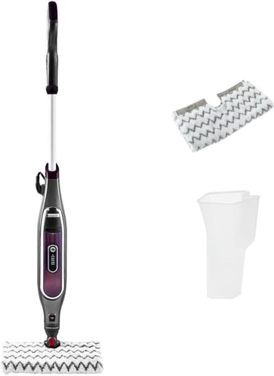 QIN® Stoomreiniger vloer - Stoomreiniger - Stoomreinigers - Grijs - ‎119cm x 11cm x 10cm