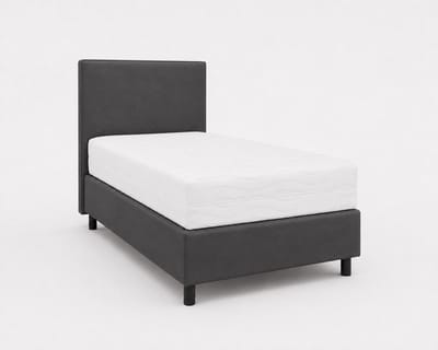 Opberg Boxspring Savelle - 90x200 Compleet - Antraciet - Luxe Living Home