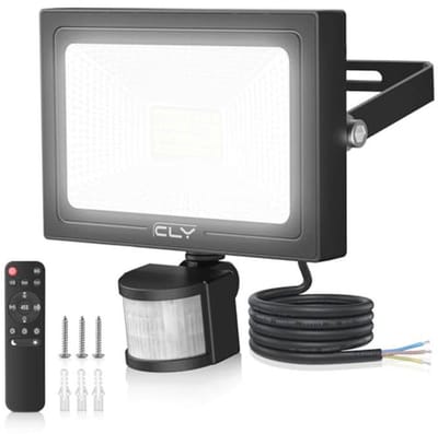 Buitenspot met bewegingsmelder 25W, 6500K, 2350 lumen, Waterdicht IP66