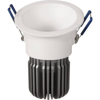 ATILED LED inbouwlamp Toodle rond asymmetrisch, wit