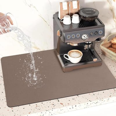 Dailygoods - Afdruipmat voor Koffiezetapparaat - 40x50cm Super Absorberend