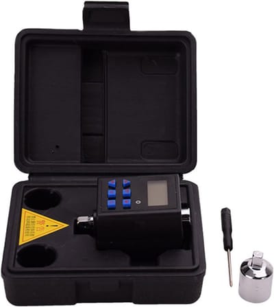Digitale momentsleutel - Koppel adapter - Auto reparatie - Verlicht display - 2-340 Nm - Zwart