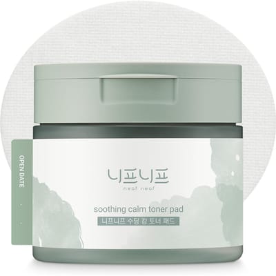 [Neaf Neaf] Tampon tonique apaisant et calmant 160 g 60 unités white