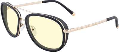 GUNNAR - DUME Gaming Bril - Computerbril - Blauw Licht Bril - Blue Light Glasses 0.2 Sterkte Amber
