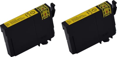 KATRIZ® huismerk inkt voor|Epson T27XL Y|13ml | ( 2stuks) - Met chip