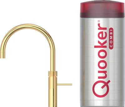 Quooker Fusion Round Goud - COMBI+ 2.2
