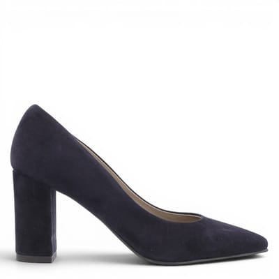 Noë Shoes Nirma Pump Navy Suede