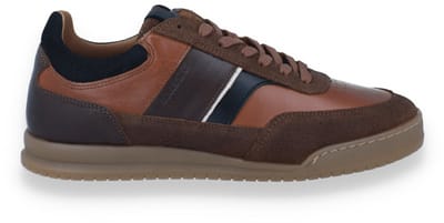 Bullboxer Heren Sneaker | Cognac | Maat: 40
