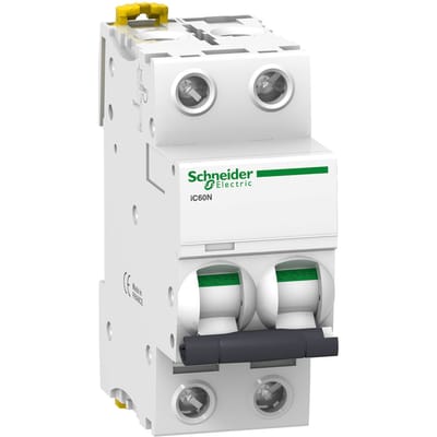 Schneider Electric IC60N 2P D25A MCB Aardlekautomaat - A9F75225