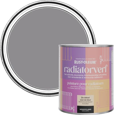 Rust-Oleum Paars Radiatorverf Hoogglans - Iris 750ml