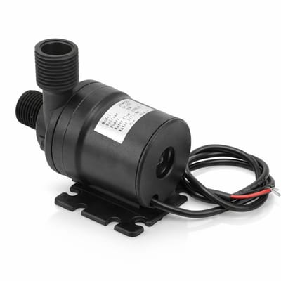 Allecto - DC 12V Borstelloze Waterpomp - Dompelpomp voor Fonteinen en Aquaria - Waterdicht IP68 - Compact en Stil - Geschikt voor Thuisgebruik