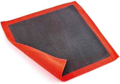 Detaildoek - Klei handdoek - Auto lak reinigen - Verwijdert verontreinigingen - 30x30 cm - Rood