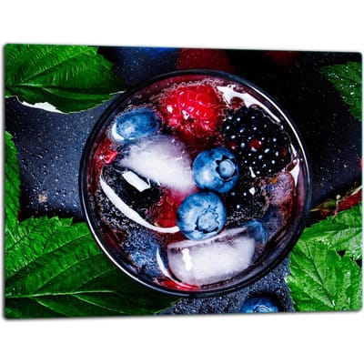 TMK ArtDeko - Snijplank - 52x40 cm - Glas - Kleurrijk Ontwerp