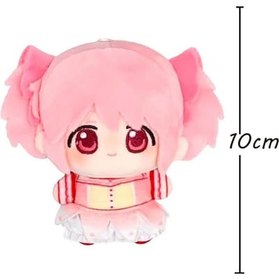 Pmmm Anime Pluche Pop Kaname Madoka Pluche Speelgoed Zachte Pop Gevulde Pluche Beeldje Akemi Homura Anime Cosplay Verzameling Cadeau 10cm 10CM