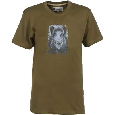 Kinder t-shirt met zeekoe print PERCUSSION