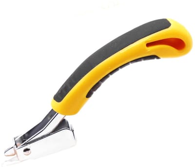 Dailygoods - Multifunctionele Nietjesverwijderaar - Draagbare Nietjesspijker - Ergonomische Grip - Geschikt voor Houtbewerking - Handig Gereedschap -...