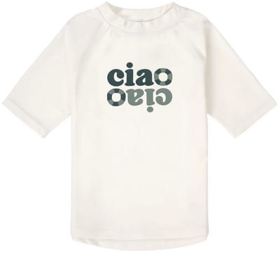 Lässig - UV zwemshirt - Ciao - Shortsleeve - Groen - Sea Salt - Unisex - Maat 110
