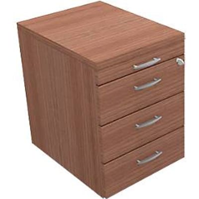 Verrijdbare lade ARLON OFFICE, B 420 x D 560 x H 585 mm, walnoot Canaletto decor