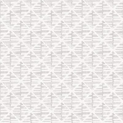 Bazaar - Scandinavische Ruit - Behang - Wallpaper - Muurdecoratie - Vliesbehang - Grijs - 0,53 x 10 M.