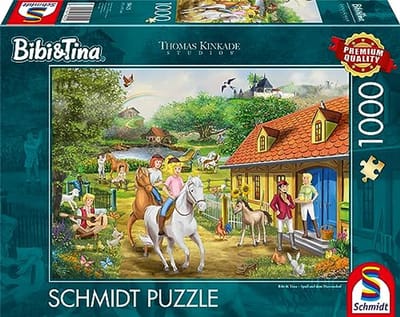 Plezier op het Martinshof Puzzel met 1000 Stukjes - Hoogwaardige Kwaliteit en Unieke Motieven