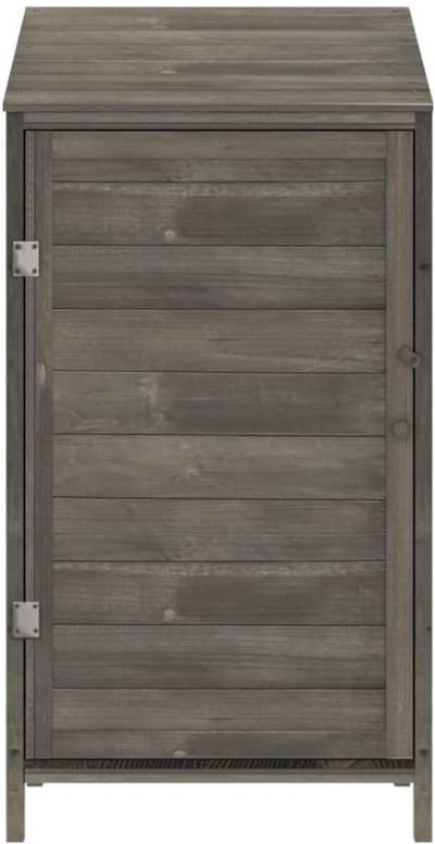 Thuys – Tuinberging Hout – Tuinhuis Hout – Tuinkast Hout – Antraciet – 52cm x 55xm 112cm