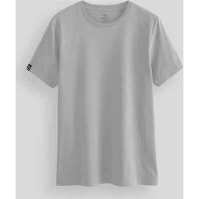 Heren Katoen Elastaan Rundhals T-shirt
