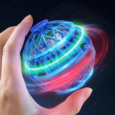 Vliegende LED Bal, Magische UFO Bal, Mini Drone, Lichtbal, Hoverball, Gyroscoop Speelgoed voor Kinderen, Perfect als Cadeau