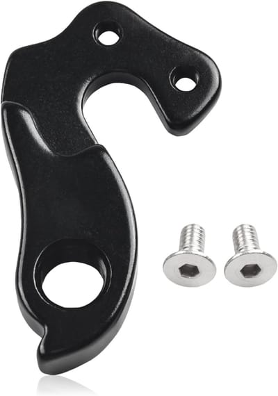 Fiets Derailleur Hanger - Achterderailleur Haak - Mountainbike Racefiets - Eenvoudige Installatie - 16 Gram - Zwart