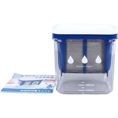 Filtre à yaourt Filtration efficace Résine AS Acier inoxydable Grande capacité Séparateur de lactosérum Yaourt