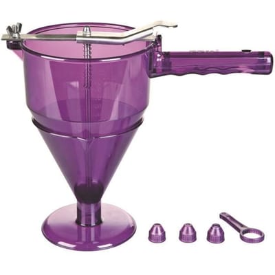 Doseur de cuisine - Ibili - 727100 - 1,1L - Acier inox - 3 douilles incluses violet