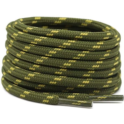 2 Paar Werkschoenen Schoenveters Diameter 4,5 mm Heavy Duty Wandelschoenveters voor Mannen Vrouwen Rond Duitse Trainingsschoenveter 140cm black