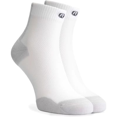 Rogelli Core Dames en Heren 3 pack Hardloopsokken - Wit/Grijs
