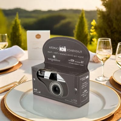Wegwerp Camera - Film Camera - Momenten Vangen - Ingebouwde Flits - 16 Opnames - Vintage