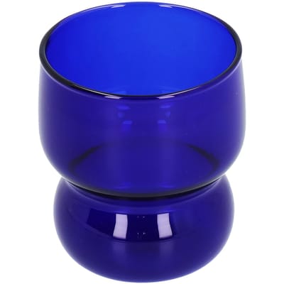 Tasse en Verre Borosilicaté Résistant à la Chaleur pour Boire du Jus pour Maison Hôtel Café(marron ) bleu