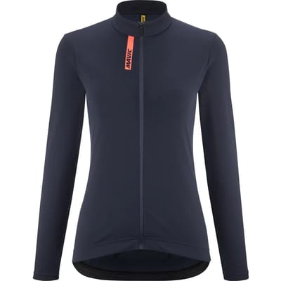 Mavic Aksium Thermo Trui Met Lange Mouwen Blauw S Vrouw
