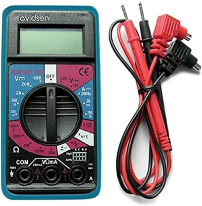 Digitale Multimeter in Zakformaat - 6 Meetfuncties: AC/DC Spanning, Weerstand en Meer