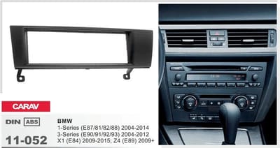 1-DIN frame AUTORADIO  1-Series 2004-2014