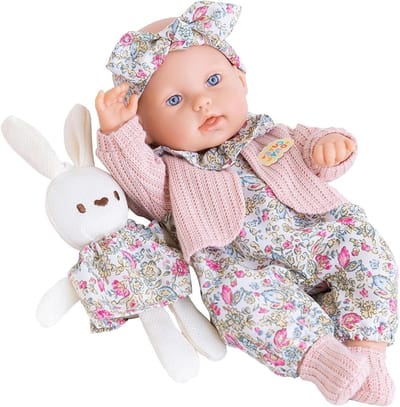 Levensechte Babypop - Zachte Pop - Emotionele Troost - Gedetailleerd Ontwerp - 30 cm - Roze