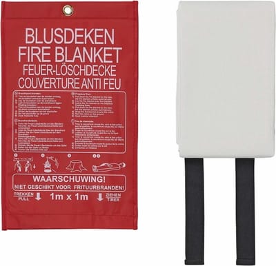 ProPlus Blusdeken in Nylon Zak - Brandklasse B - A - 100 x 100 cm