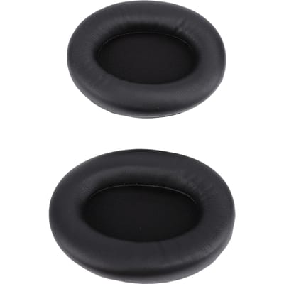 2 Stuks Oorkussens voor WH1000XM3 Eiwitleer Memory Foam Headset Vervangende Oorkussens Zwart zwart