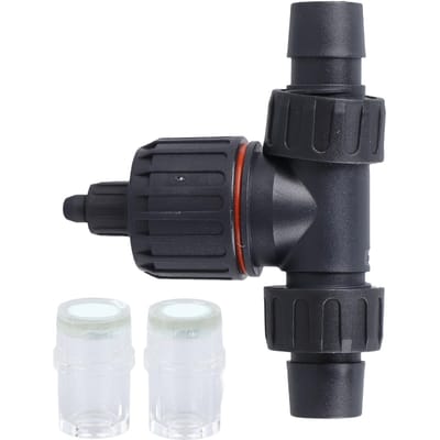 Diffuseur de CO2 externe pour aquarium Efficace Sûr Atomiseur de dioxyde de carbone pour aquarium domestique black