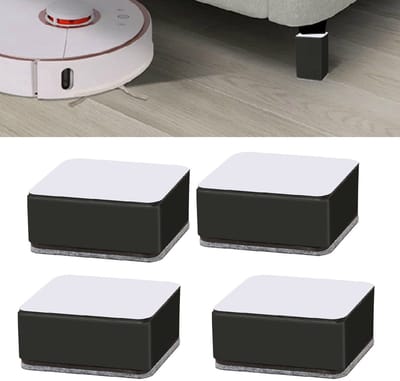 Store_7 - Massief Lager Bedverhoger - Antislip Meubelverhoger - Zwart