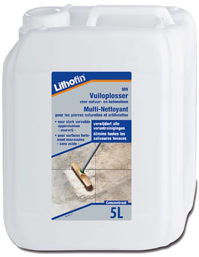 MN Vuiloplosser - Natuursteen reiniger NATUURSTEEN - Lithofin - 5 L